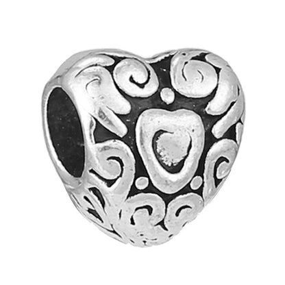 Pandora Charms Silver Hearts