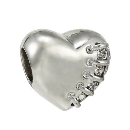 Pandora Charms Silver Hearts