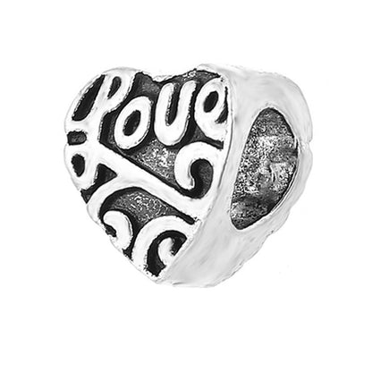 Pandora Charms Silver Hearts
