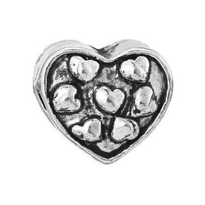 Pandora Charms Silver Hearts