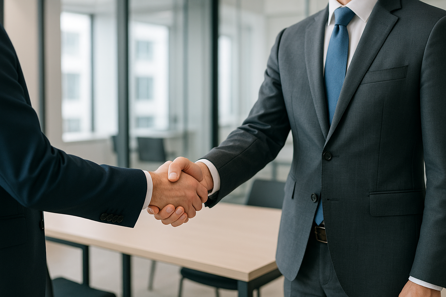 shake hands
